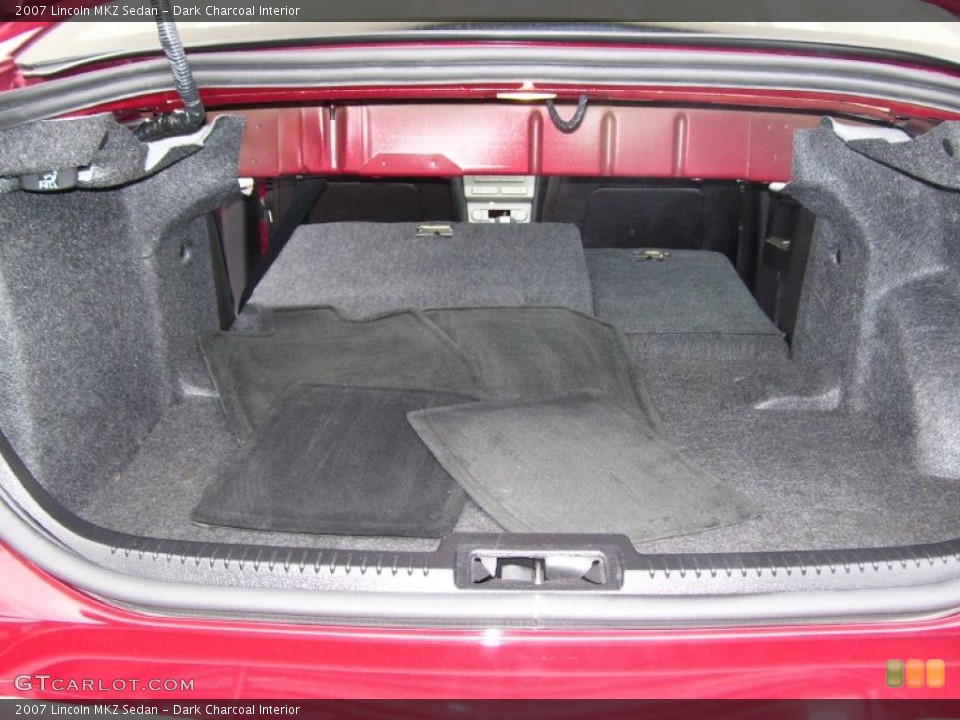 Dark Charcoal Interior Trunk for the 2007 Lincoln MKZ Sedan #39428594