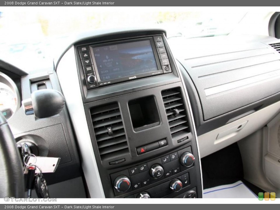 Dark Slate/Light Shale Interior Controls for the 2008 Dodge Grand Caravan SXT #39429738