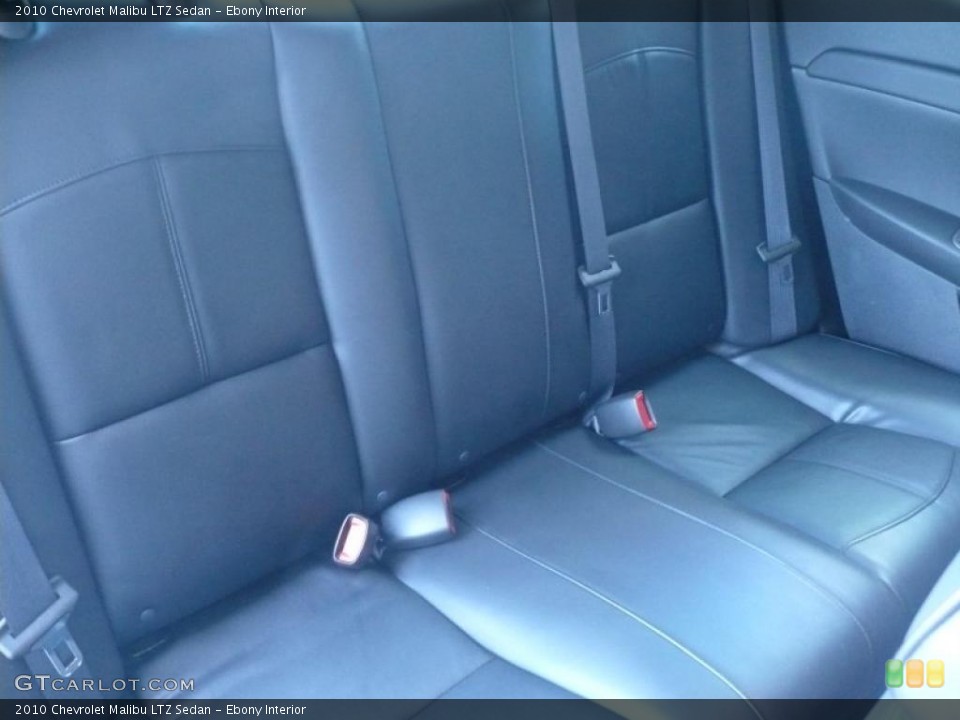 Ebony Interior Photo for the 2010 Chevrolet Malibu LTZ Sedan #39429822