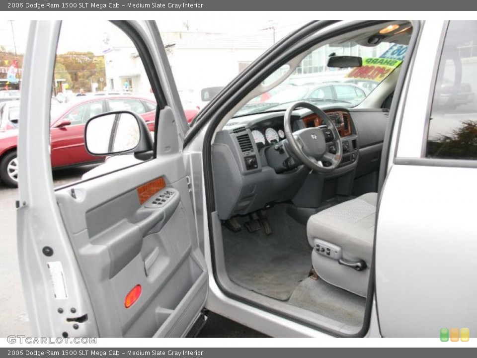 Medium Slate Gray Interior Photo for the 2006 Dodge Ram 1500 SLT Mega Cab #39429914