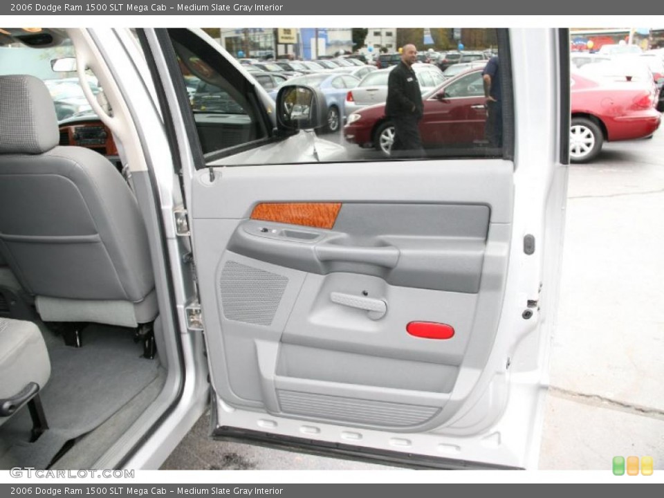 Medium Slate Gray Interior Door Panel for the 2006 Dodge Ram 1500 SLT Mega Cab #39429966