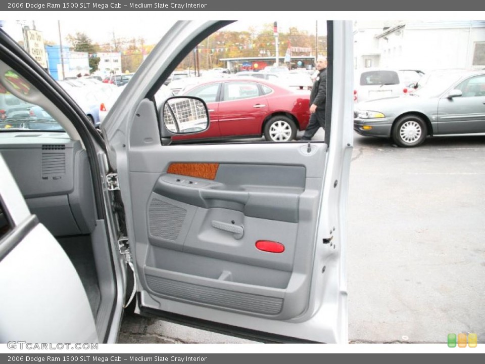 Medium Slate Gray Interior Door Panel for the 2006 Dodge Ram 1500 SLT Mega Cab #39429978