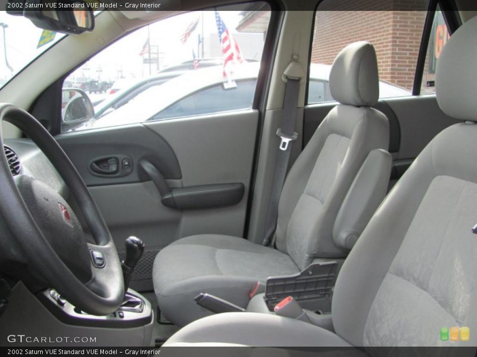 Gray Interior Photo for the 2002 Saturn VUE  #39431878