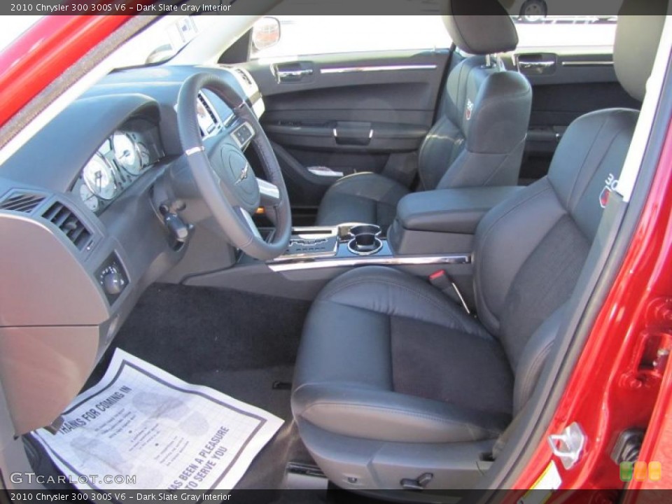 Dark Slate Gray Interior Photo for the 2010 Chrysler 300 300S V6 #39432308
