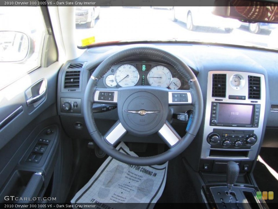 Dark Slate Gray Interior Dashboard for the 2010 Chrysler 300 300S V6 #39432384