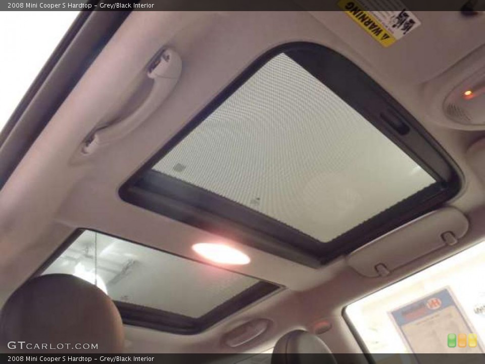 Grey/Black Interior Sunroof for the 2008 Mini Cooper S Hardtop #39433902