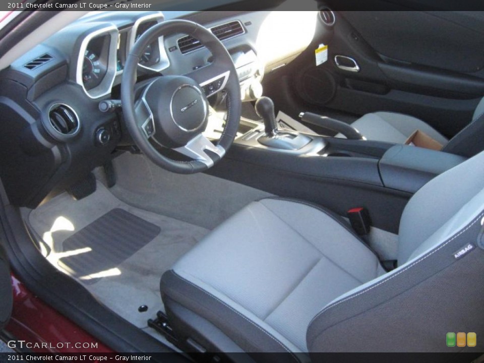 Gray Interior Photo for the 2011 Chevrolet Camaro LT Coupe #39435778