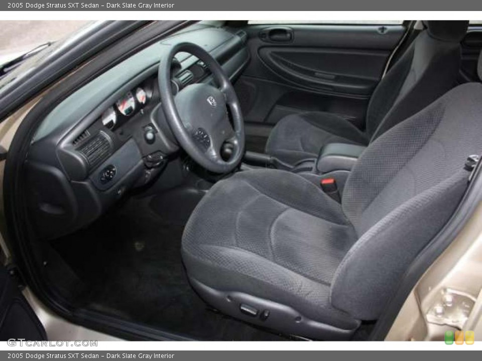 Dark Slate Gray Interior Photo for the 2005 Dodge Stratus SXT Sedan #39436062