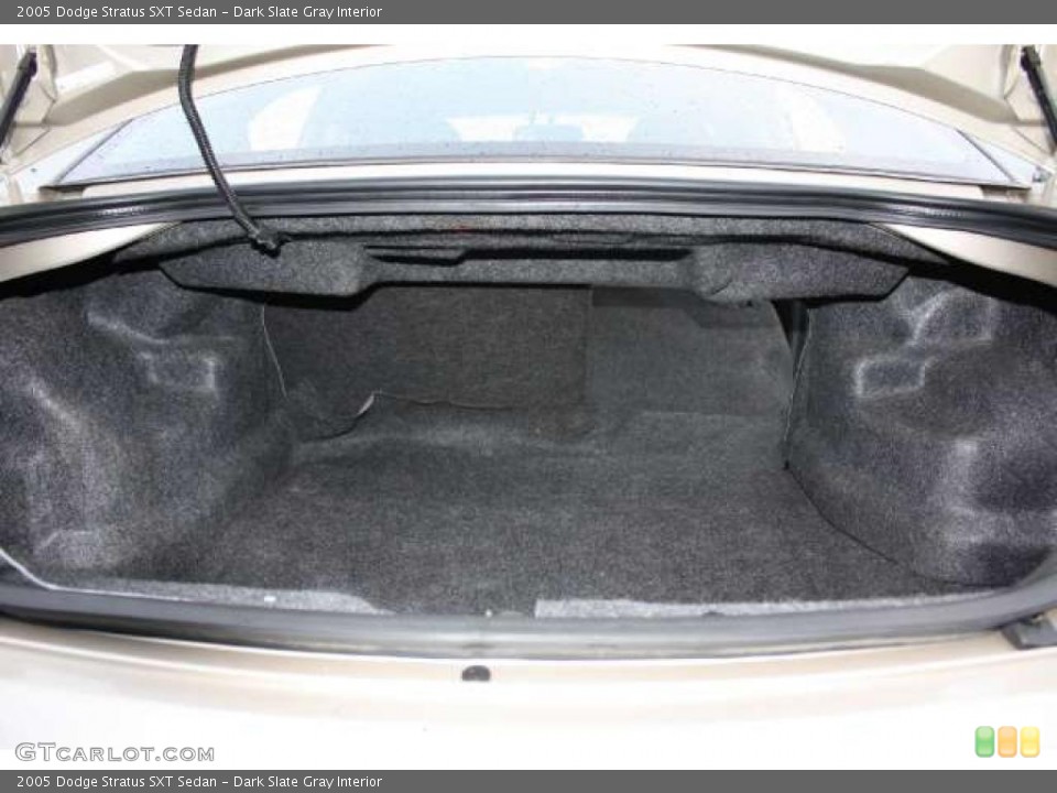 Dark Slate Gray Interior Trunk for the 2005 Dodge Stratus SXT Sedan #39436202