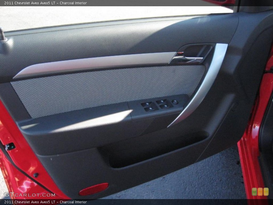 Charcoal Interior Door Panel for the 2011 Chevrolet Aveo Aveo5 LT #39436646