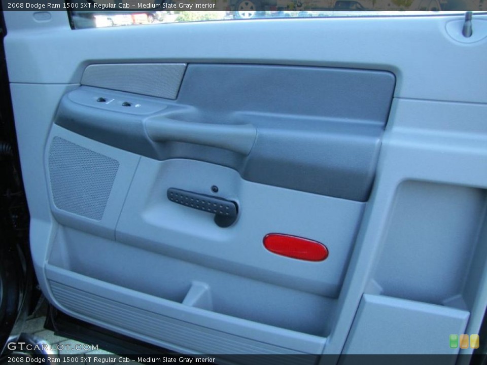 Medium Slate Gray Interior Door Panel for the 2008 Dodge Ram 1500 SXT Regular Cab #39437598
