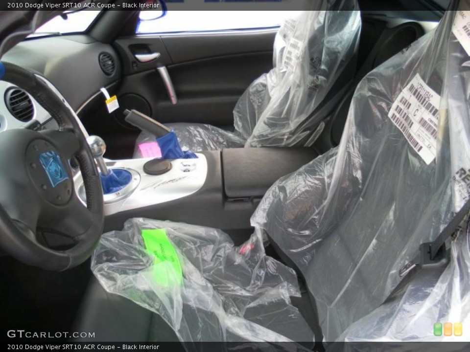 Black Interior Photo for the 2010 Dodge Viper SRT10 ACR Coupe #39439394