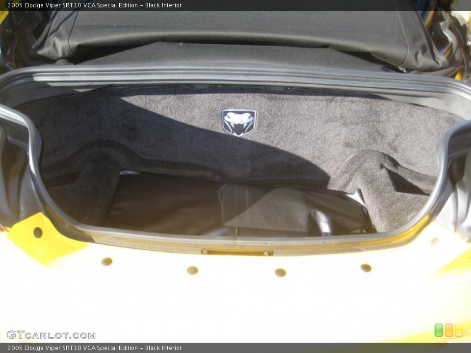 Black Interior Trunk for the 2005 Dodge Viper SRT10 VCA Special Edition #39442226