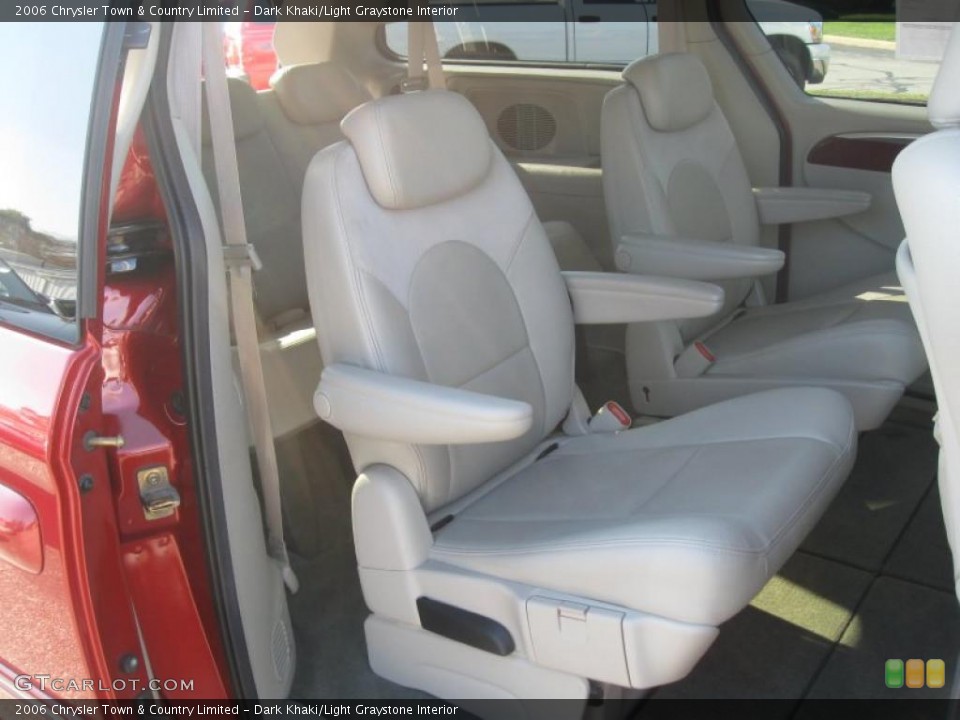 Dark Khaki/Light Graystone Interior Photo for the 2006 Chrysler Town & Country Limited #39442778