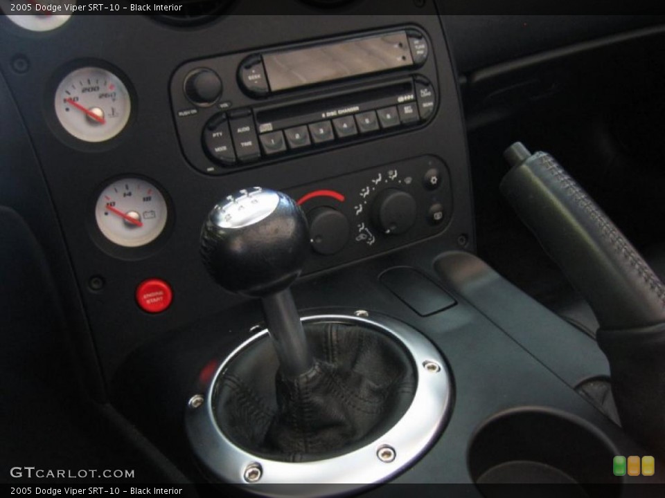Black Interior Transmission for the 2005 Dodge Viper SRT-10 #39443370