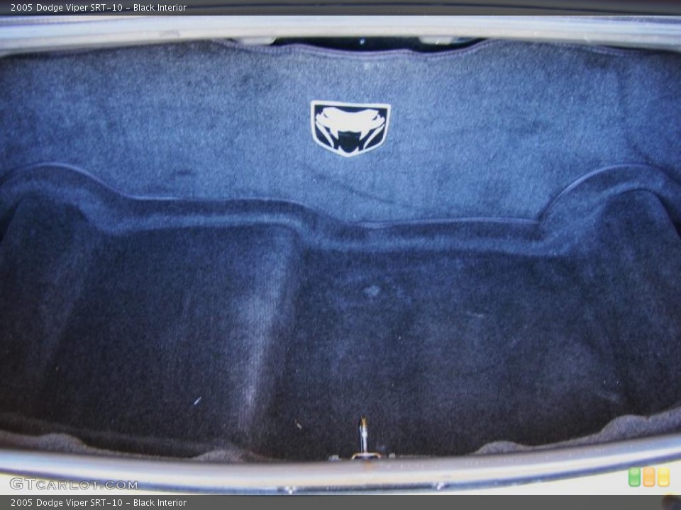Black Interior Trunk for the 2005 Dodge Viper SRT-10 #39443490