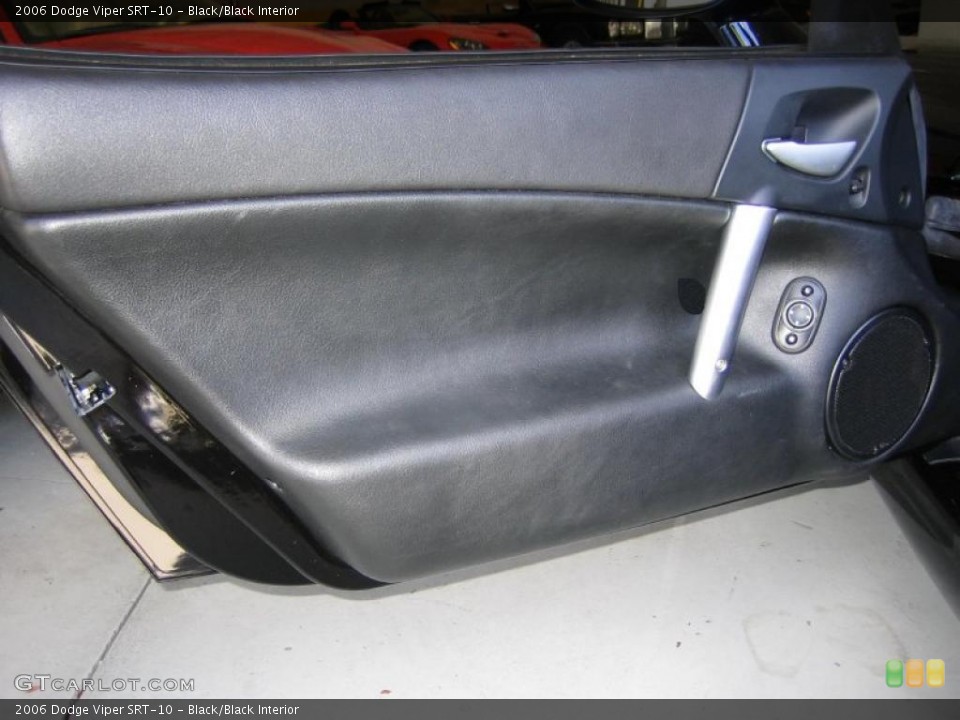 Black/Black Interior Door Panel for the 2006 Dodge Viper SRT-10 #39444082