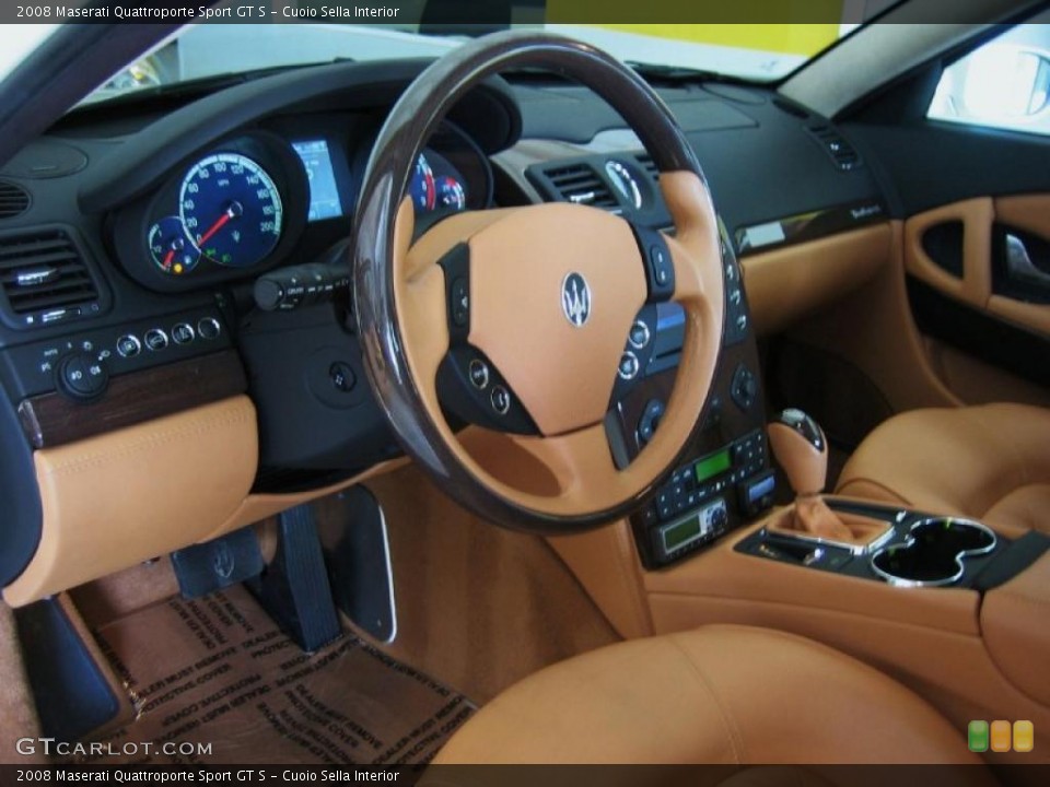 Cuoio Sella 2008 Maserati Quattroporte Interiors