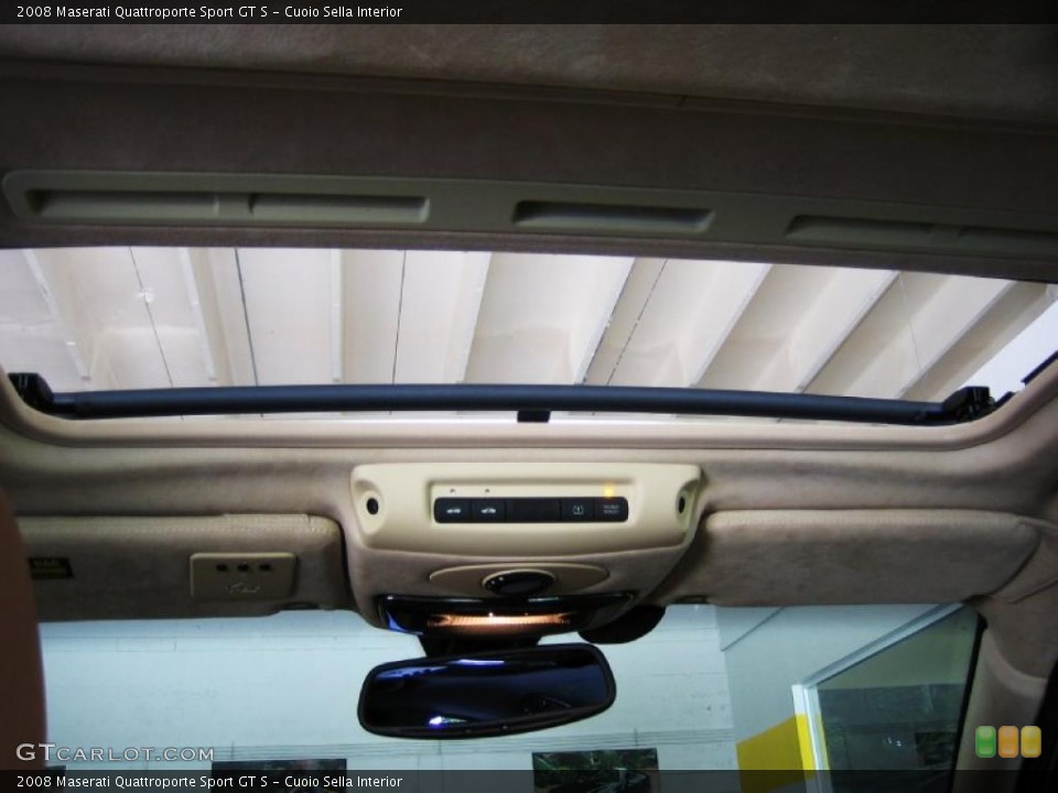 Cuoio Sella Interior Sunroof for the 2008 Maserati Quattroporte Sport GT S #39445018