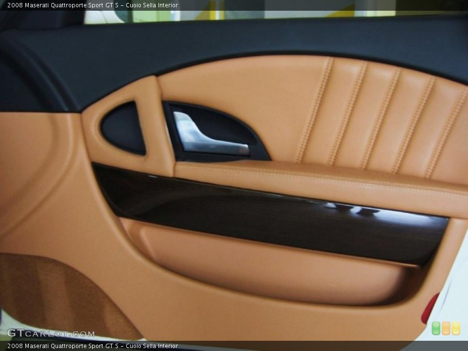 Cuoio Sella Interior Door Panel for the 2008 Maserati Quattroporte Sport GT S #39445050