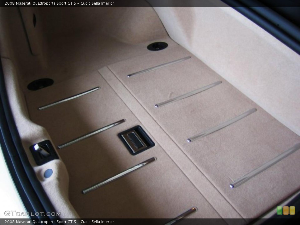 Cuoio Sella Interior Trunk for the 2008 Maserati Quattroporte Sport GT S #39445126