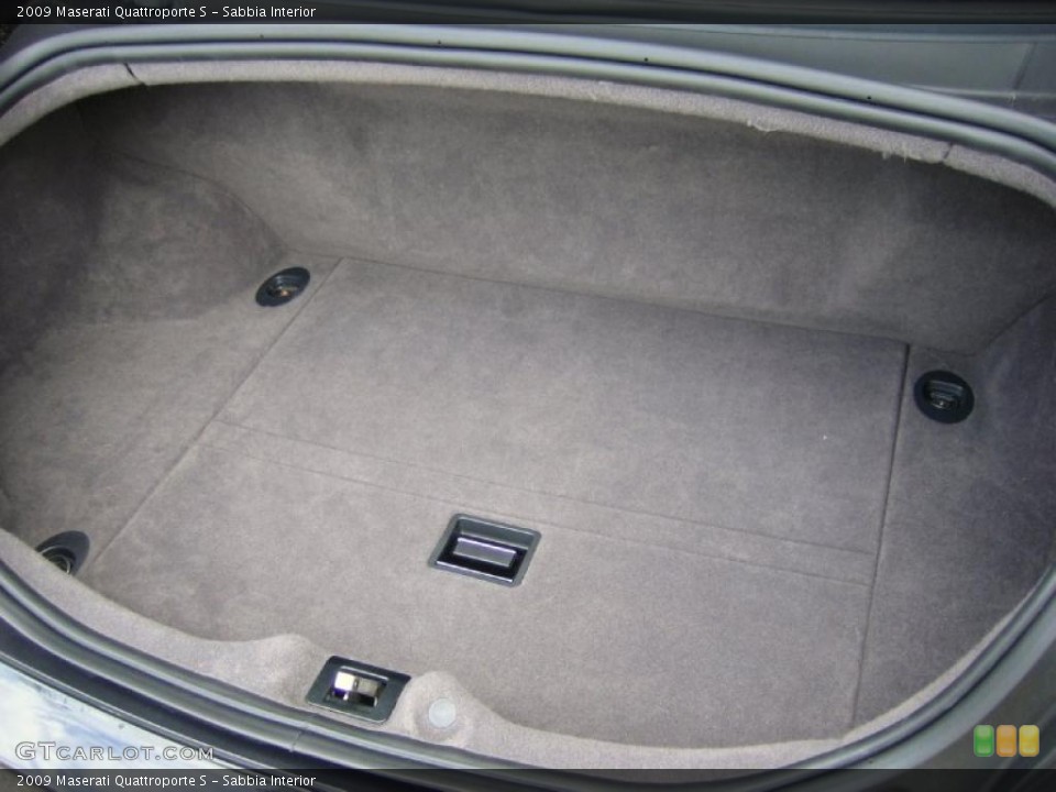 Sabbia Interior Trunk for the 2009 Maserati Quattroporte S #39445966