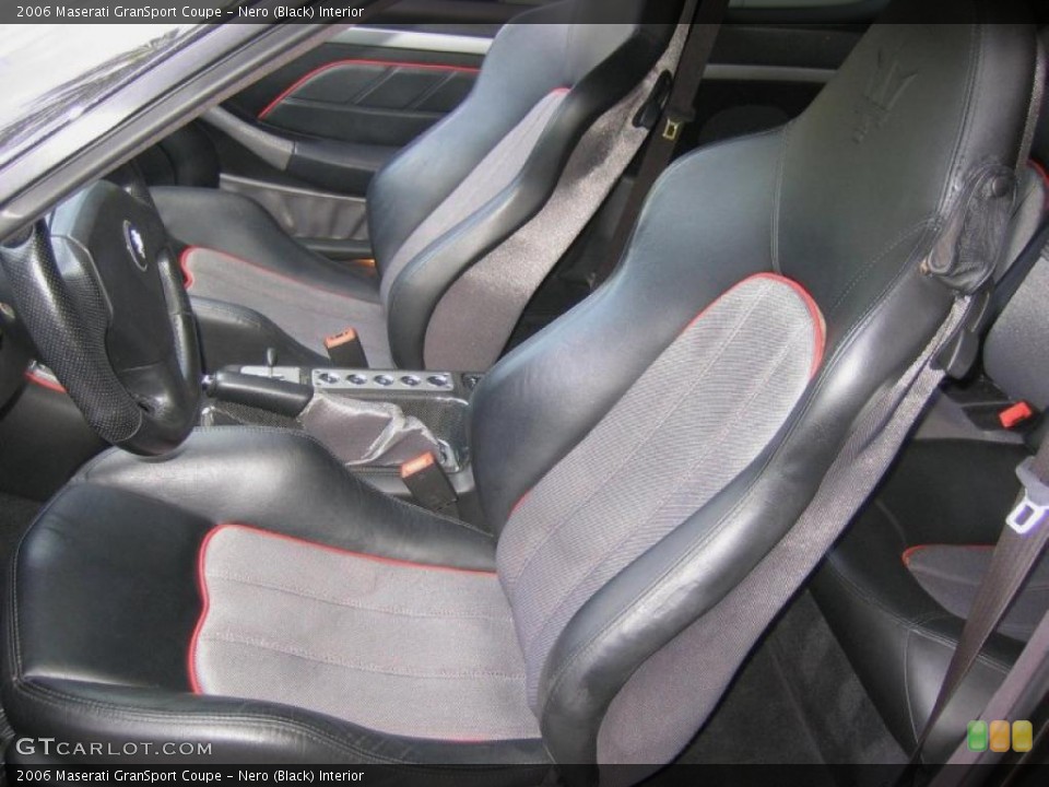 Nero (Black) Interior Photo for the 2006 Maserati GranSport Coupe #39447010