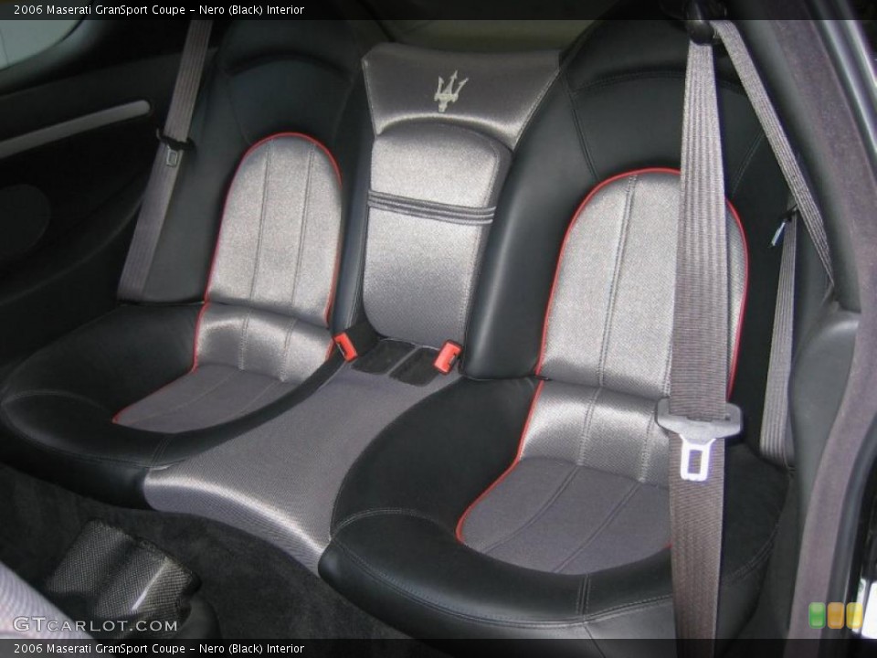 Nero (Black) Interior Photo for the 2006 Maserati GranSport Coupe #39447022