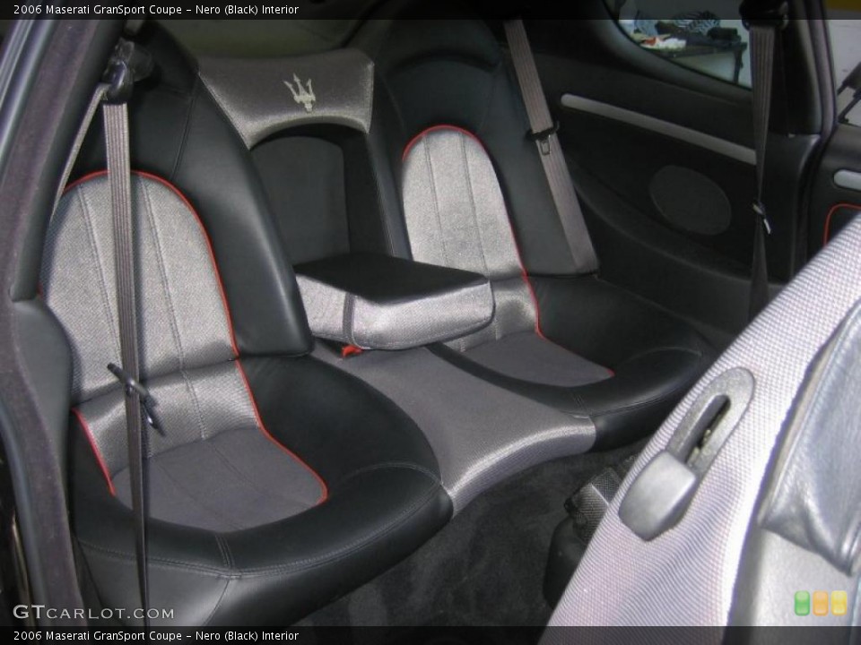 Nero (Black) Interior Photo for the 2006 Maserati GranSport Coupe #39447046