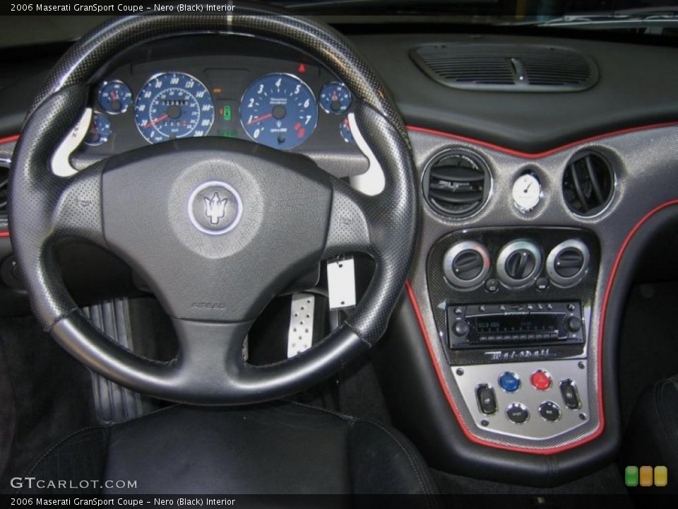 Nero (Black) Interior Dashboard for the 2006 Maserati GranSport Coupe #39447094