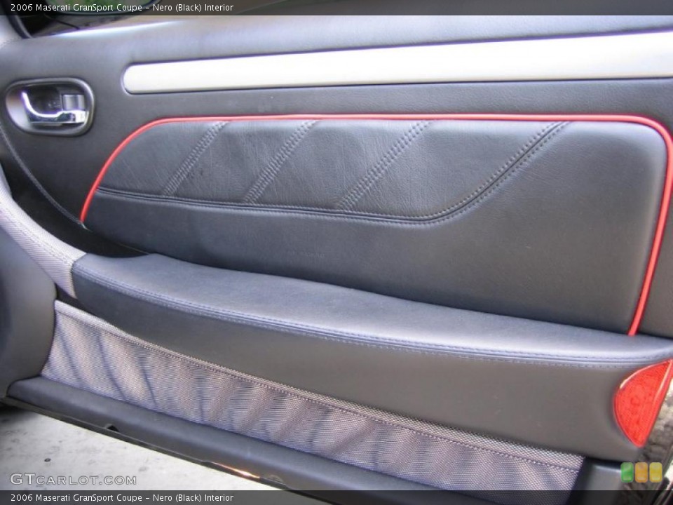 Nero (Black) Interior Door Panel for the 2006 Maserati GranSport Coupe #39447346