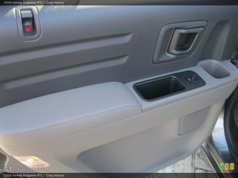 Gray Interior Door Panel for the 2009 Honda Ridgeline RTL #39449486