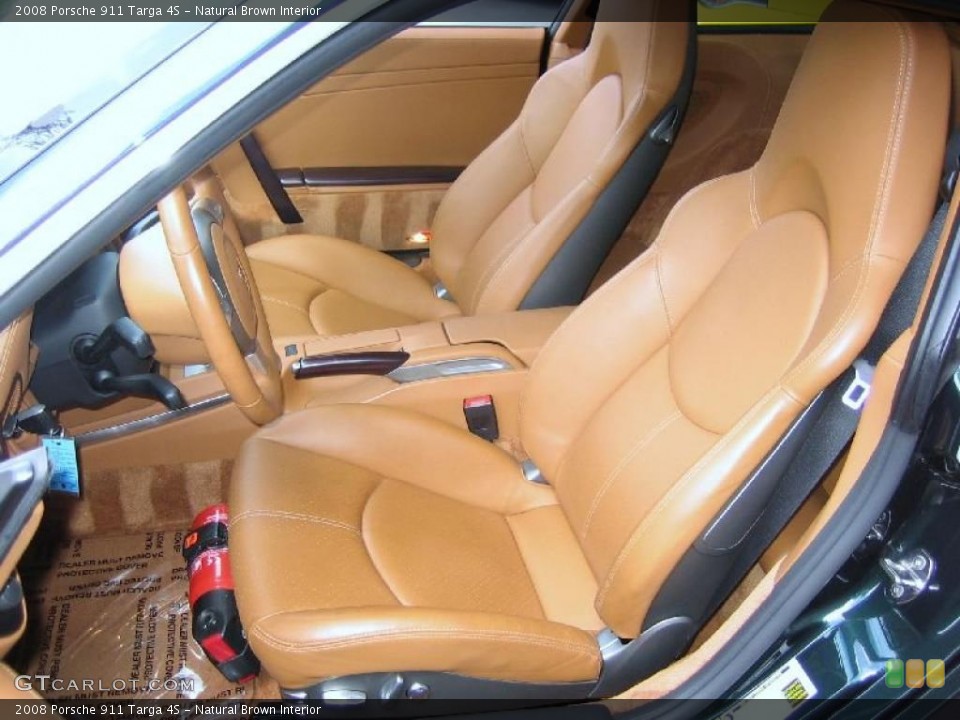Natural Brown Interior Photo for the 2008 Porsche 911 Targa 4S #39450070