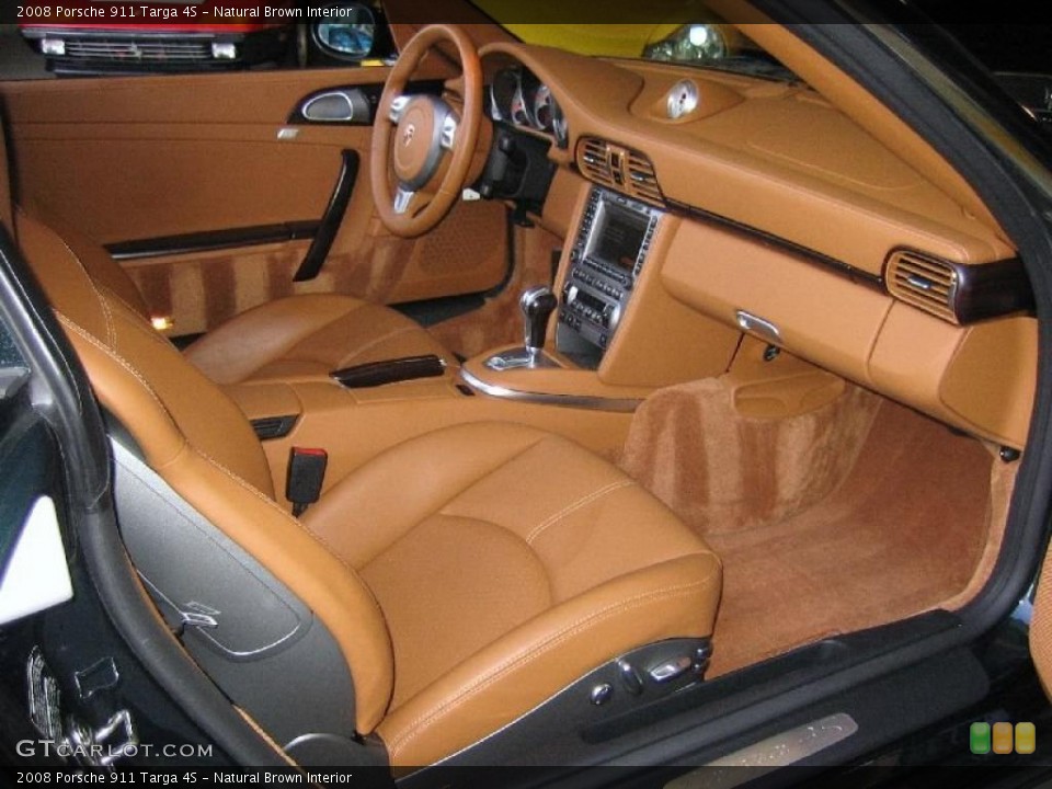 Natural Brown Interior Photo for the 2008 Porsche 911 Targa 4S #39450134