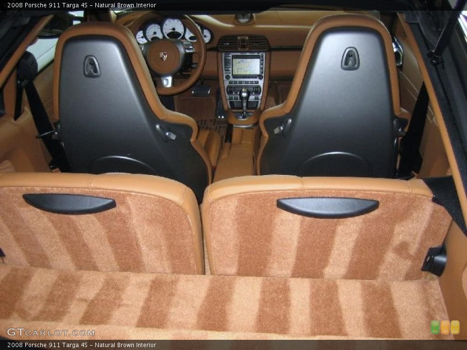 Natural Brown Interior Trunk for the 2008 Porsche 911 Targa 4S #39450152