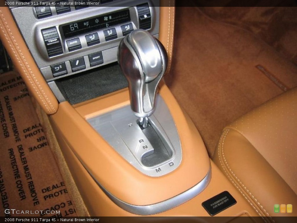 Natural Brown Interior Transmission for the 2008 Porsche 911 Targa 4S #39450394