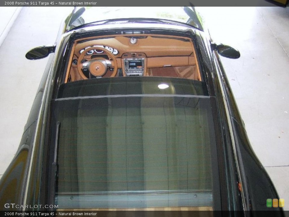 Natural Brown Interior Sunroof for the 2008 Porsche 911 Targa 4S #39450630