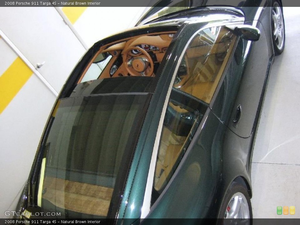 Natural Brown Interior Sunroof for the 2008 Porsche 911 Targa 4S #39450662