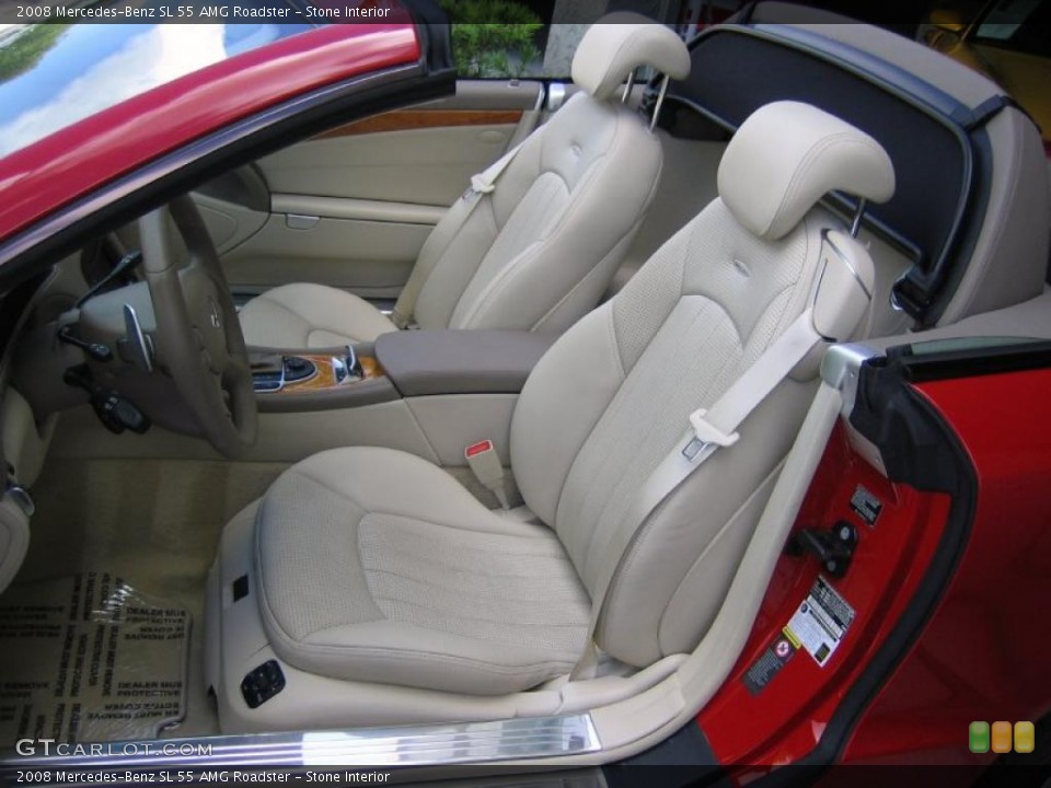 Stone Interior Photo for the 2008 Mercedes-Benz SL 55 AMG Roadster #39450986