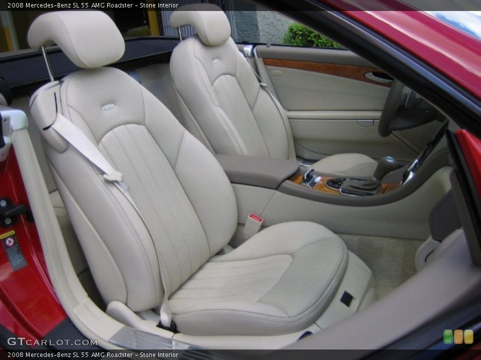 Stone Interior Photo for the 2008 Mercedes-Benz SL 55 AMG Roadster #39451064