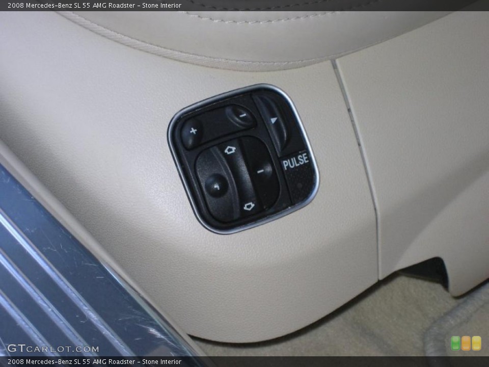 Stone Interior Controls for the 2008 Mercedes-Benz SL 55 AMG Roadster #39451080