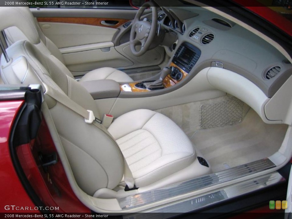 Stone Interior Photo for the 2008 Mercedes-Benz SL 55 AMG Roadster #39451095