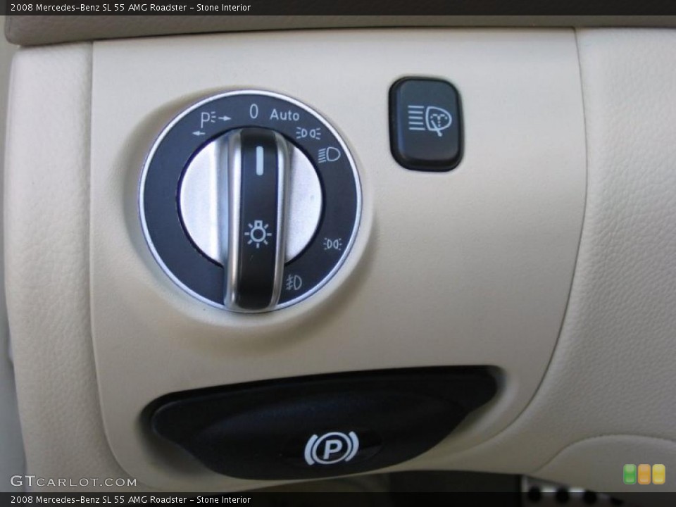 Stone Interior Controls for the 2008 Mercedes-Benz SL 55 AMG Roadster #39451126