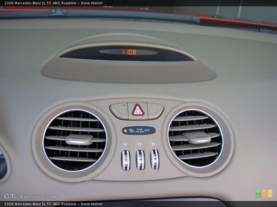 Stone Interior Controls for the 2008 Mercedes-Benz SL 55 AMG Roadster #39451270