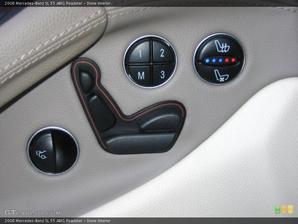 Stone Interior Controls for the 2008 Mercedes-Benz SL 55 AMG Roadster #39451402