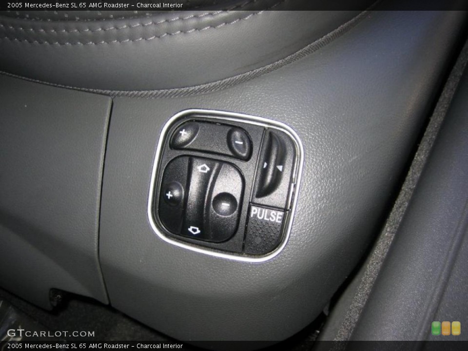 Charcoal Interior Controls for the 2005 Mercedes-Benz SL 65 AMG Roadster #39451899