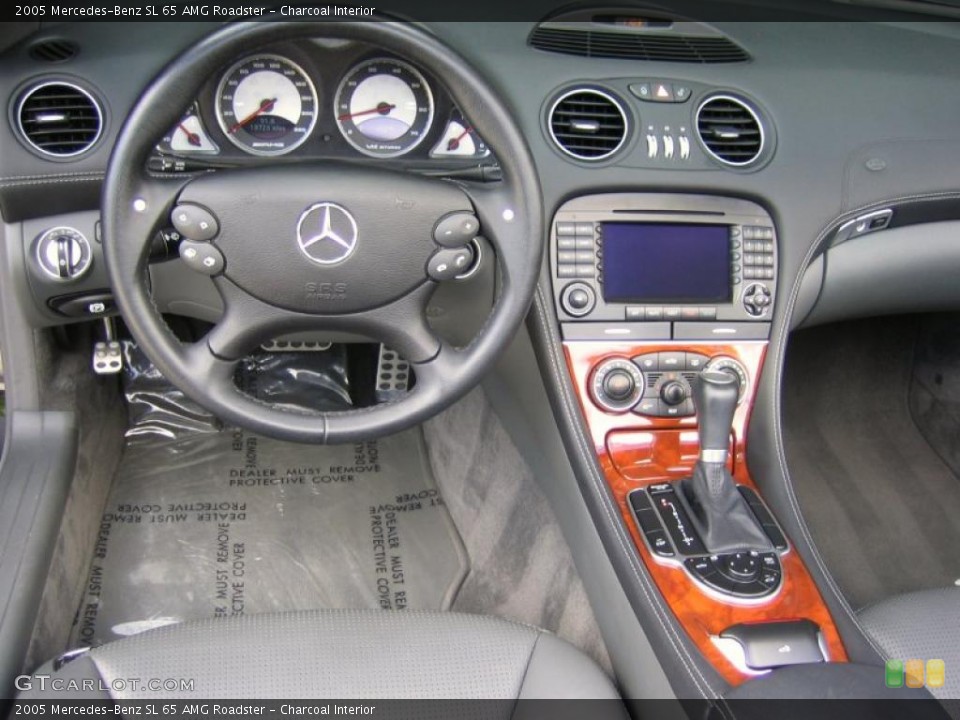 Charcoal Interior Dashboard for the 2005 Mercedes-Benz SL 65 AMG Roadster #39451934
