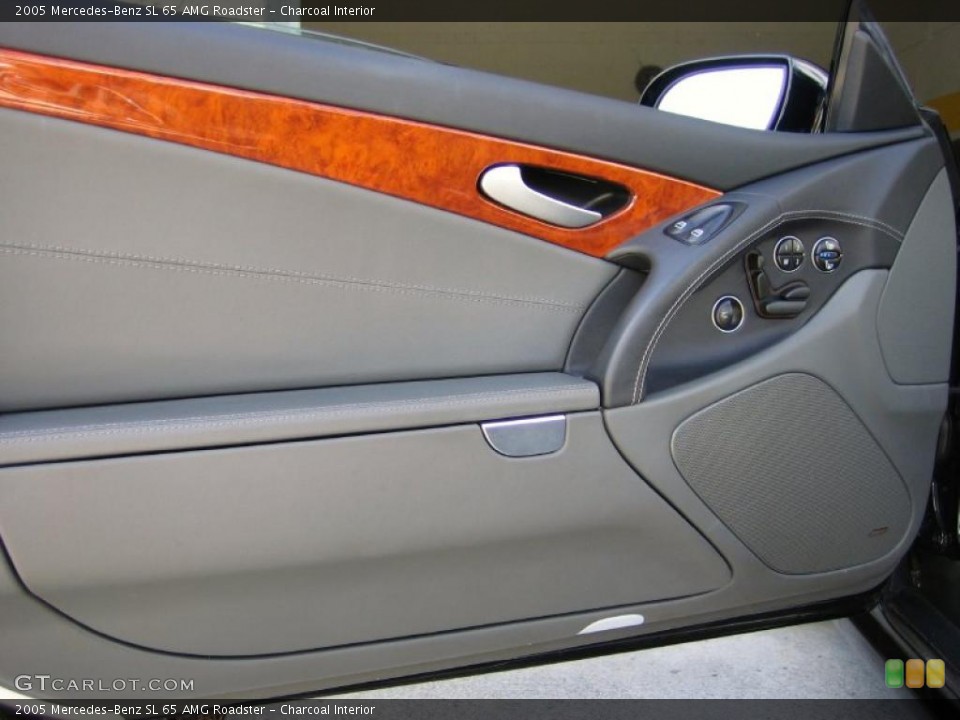 Charcoal Interior Door Panel for the 2005 Mercedes-Benz SL 65 AMG Roadster #39452150