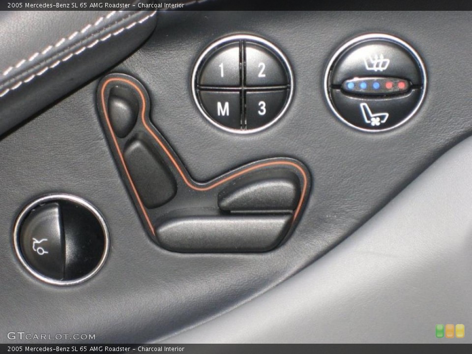 Charcoal Interior Controls for the 2005 Mercedes-Benz SL 65 AMG Roadster #39452174