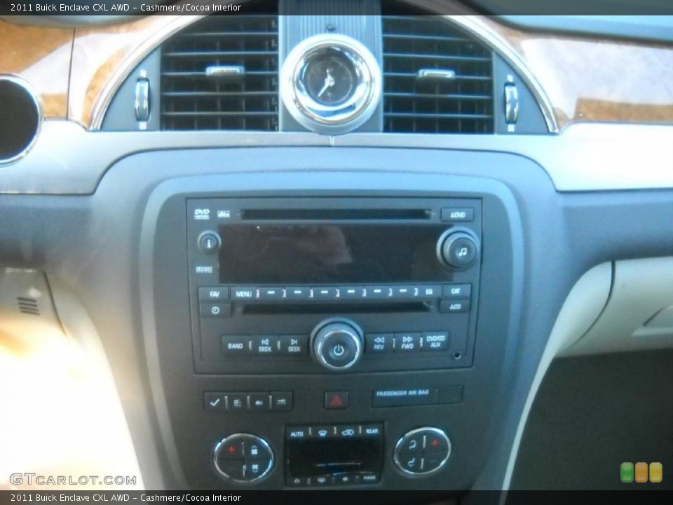 Cashmere/Cocoa Interior Controls for the 2011 Buick Enclave CXL AWD #39452274